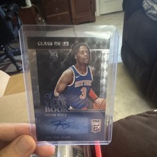 2022-23 Panini Donruss Elite Rookie Autograph Trevor Keels #RYB-TKL Knicks