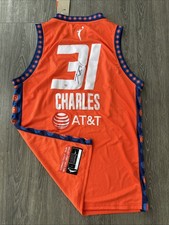 Time Charles Connecticut Suns Autograph Signed Jersey! Psa Coa 