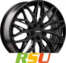 4x Carmani 26 Max black 7x17" ET47 LK5 112 ML 66.7 Alufelgen 17 Zoll