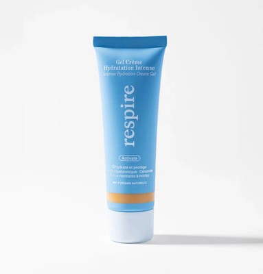 Respire Gel Crème Hydratation Intense 50ml hydrate et protège 45% boost