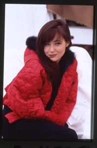 Shannen Doherty Beverly Hills 90210 era Original Transparency snow Photo Shoot