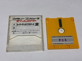 Super Mario Bros 2 + Tennis Nintendo Famicom Disk FCD In Stock Japan import