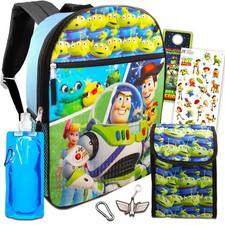 Toy Story Backpack and Lunch Bag Set for School Bundle More
