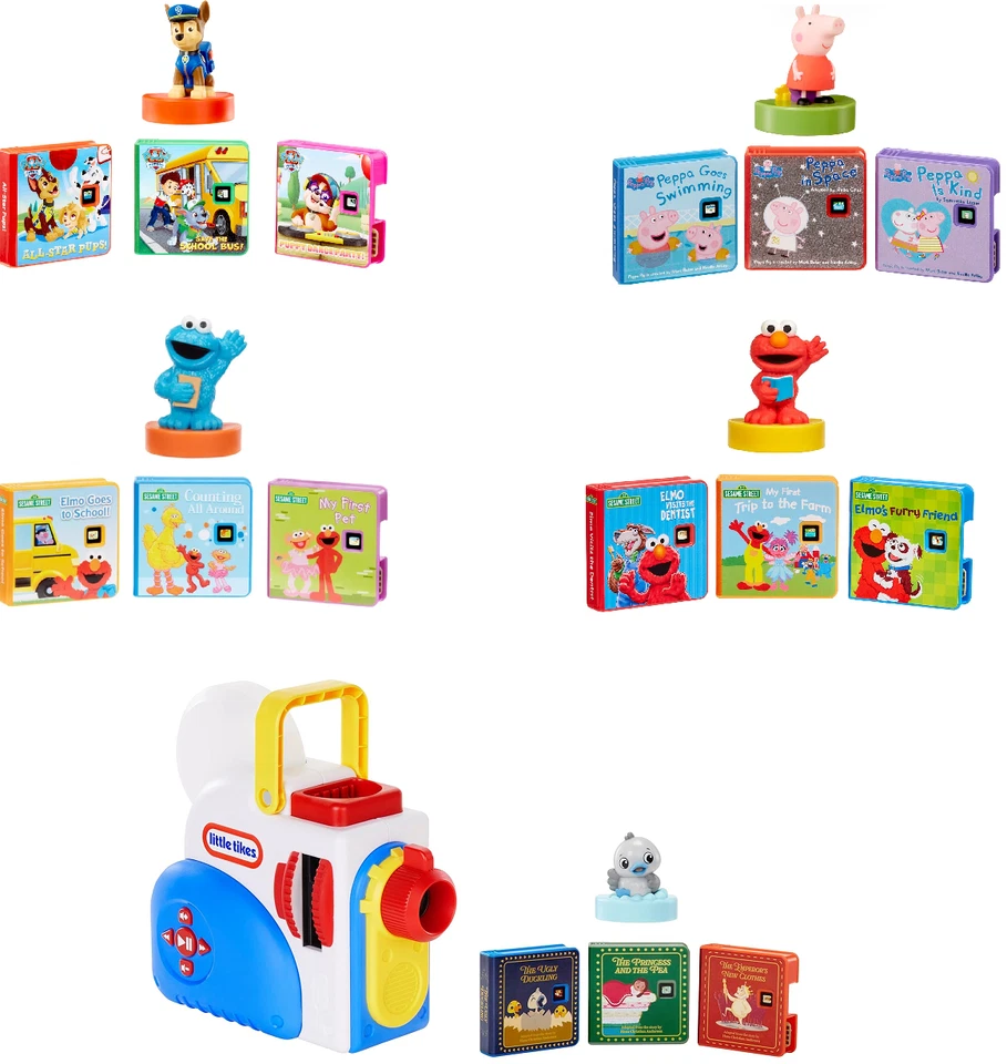 Proiettore Little Tikes Story Dream Machine Starter Sesame Street Peppa Chase