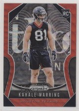 2019 Panini Prizm Rookies Red Wave Prizm 84/149 Kahale Warring #394 tj0