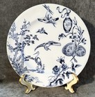 Baker & Co Aesthetic Japonesque Blue & White Transfer "Stork" 1885 — photo 1
