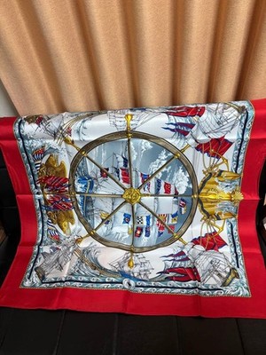 HERMES New  Carre 90 Vive le ven Let the Wind Blow