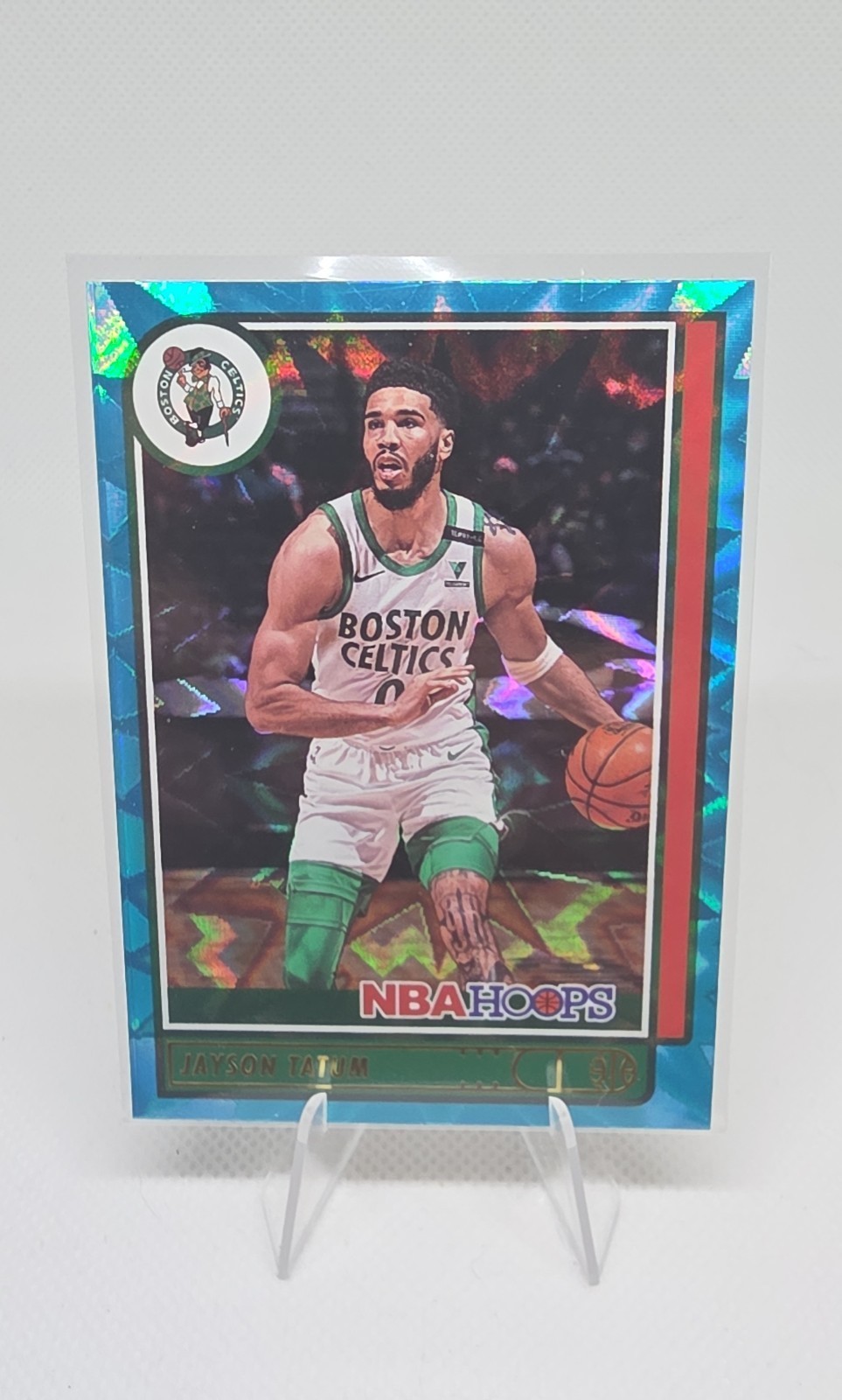 2021-22 Panini NBA Hoops - Jayson Tatum #197 Teal Explosion