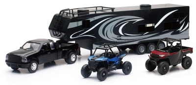 #ad New Ray Toys Dually With Toy Hauler RAM« Dually with Toy Hauler 37046 $78.99