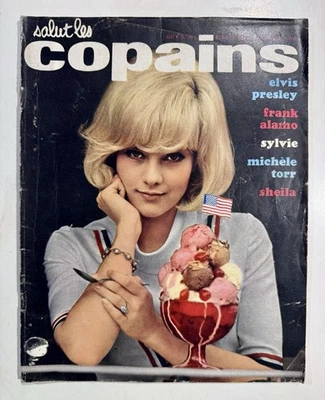 SALUT LES COPAINS n°25 (1964) – Sylvie Vartan USA – Elvis Presley – Sheila - Photo 1/4