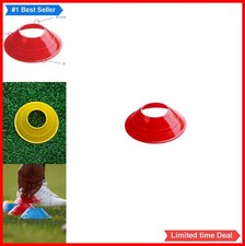 Disc Cones Mini 25 Pack Plastic 5 Inch Base Training Soccer Field Marking Set