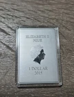 1/2 Oz .999 Silver Bullion 2015 Painted: Vintage Mini Posters: Visit The USSR