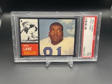 1962 Topps Set-Break #60 Dick Lane PSA 7 NM