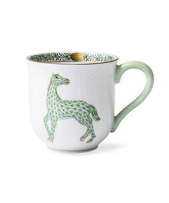 Herend Zodiac Mug Horse Porcelain 23687