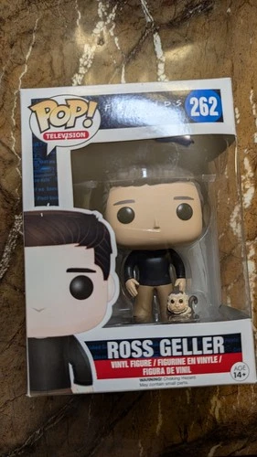 Funko POP!  Friends: Ross Geller w Monkey - 262 Television Read! vinyl figure