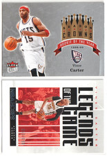 2020 Panini Hoops - Vince Carter Legends of the Game /699 Silver #45
