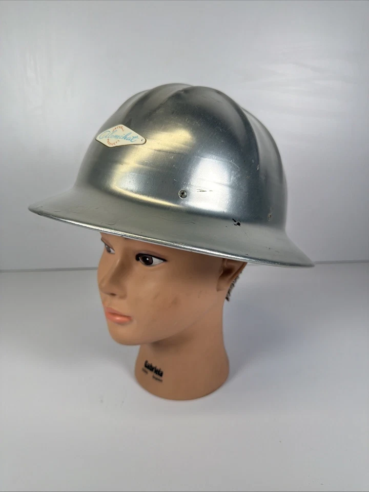 Sombrero duro de aluminio vintage Jackson Products Alumihat / tipo SH-5 Foto 2 de 4