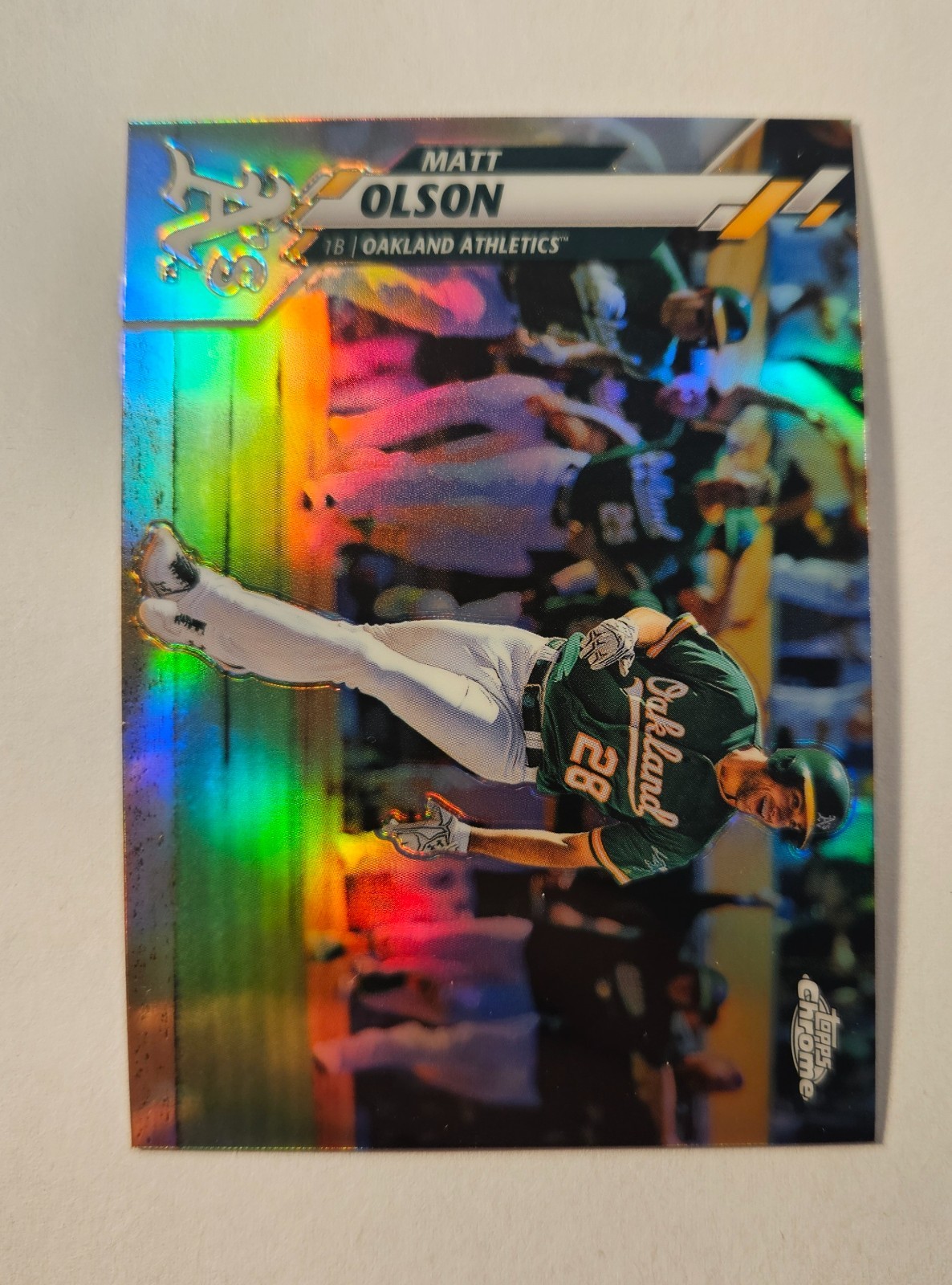 2020 Topps Chrome - Matt Olson #183 Refractor