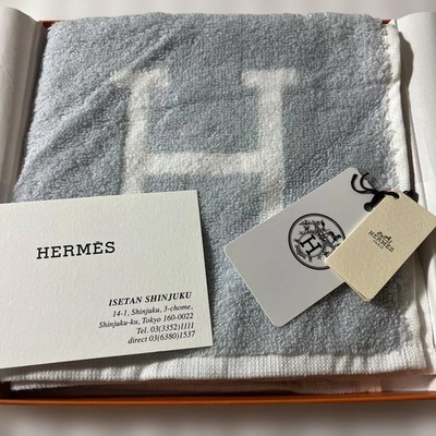 Boxed Hermes Towel Handkerchief