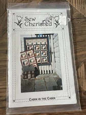 Sew Cherished – Cabin in the Cabin Quilt Pattern – 2 Sizes