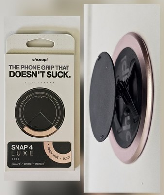 OhSnap Snap 4 Luxe Magnetic Grip for Apple Magsafe  Dusty Rose