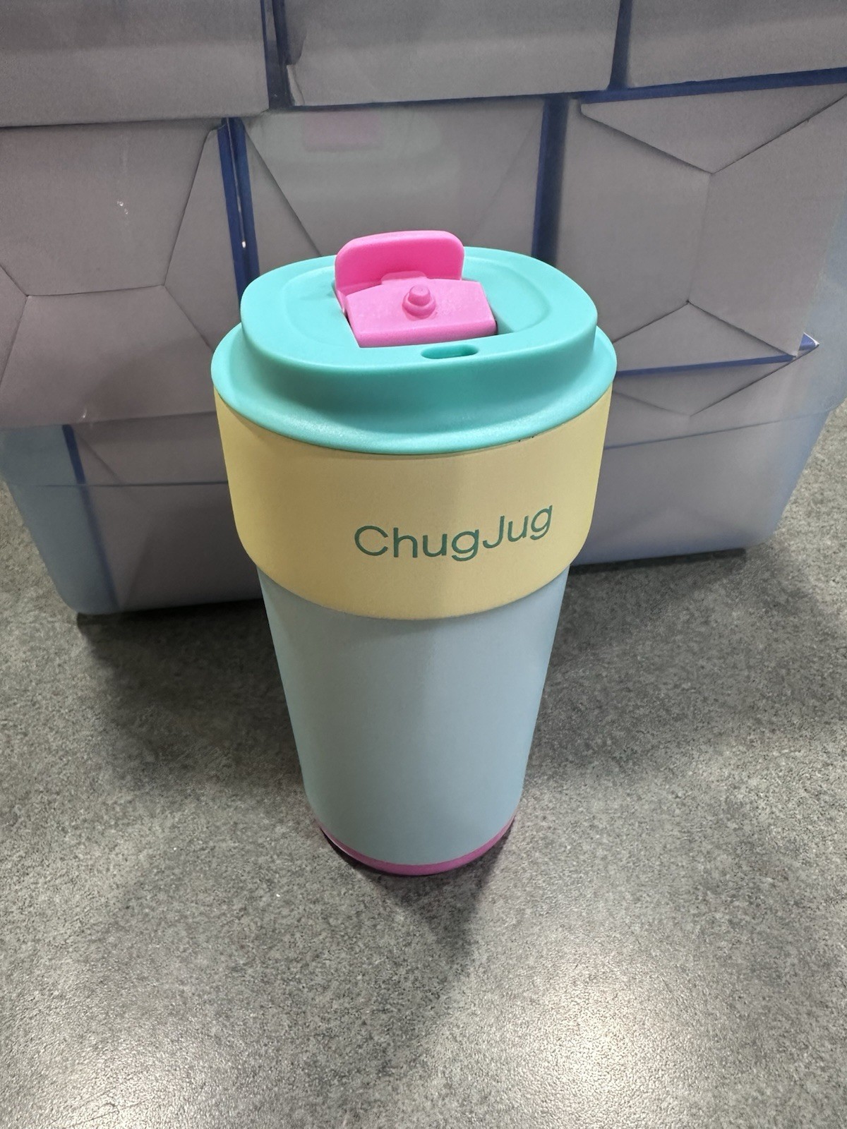 Chug Jug 16oz Water Bottle With Flip-Top Lid
