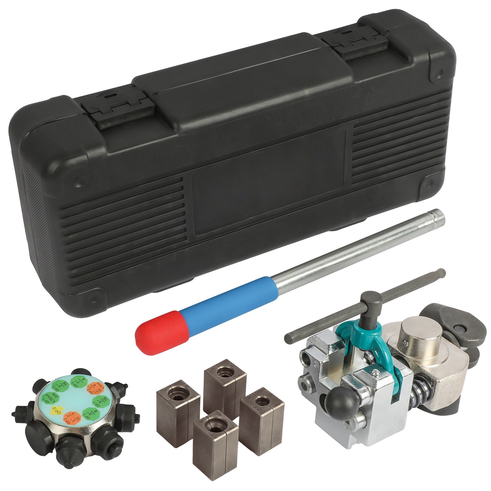 Brake Line Flaring Tool Kit Single Bubble Double for 3/16", 1/4", 5/16", 3/8" US