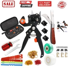 Garden Grafting Tool Kits, 2 in 1 Pruning Tools Including Grafting Knife Repl...