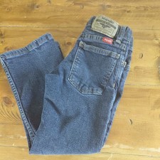 Wrangler Jeans Boys 6 Reg Boot Cut Classic Blue Denim Durable Casual Play
