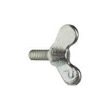 GRAINGER APPROVED Thumb Screw,3/8"-16,Full Thread,1"L 914DY6