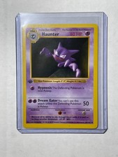 1999 haunter pokemon card Fossil 1st Edition Holo 6/62 PSA 10 – TBC Games Defender is now Asleep Haunter 21/62 LP - RARE
