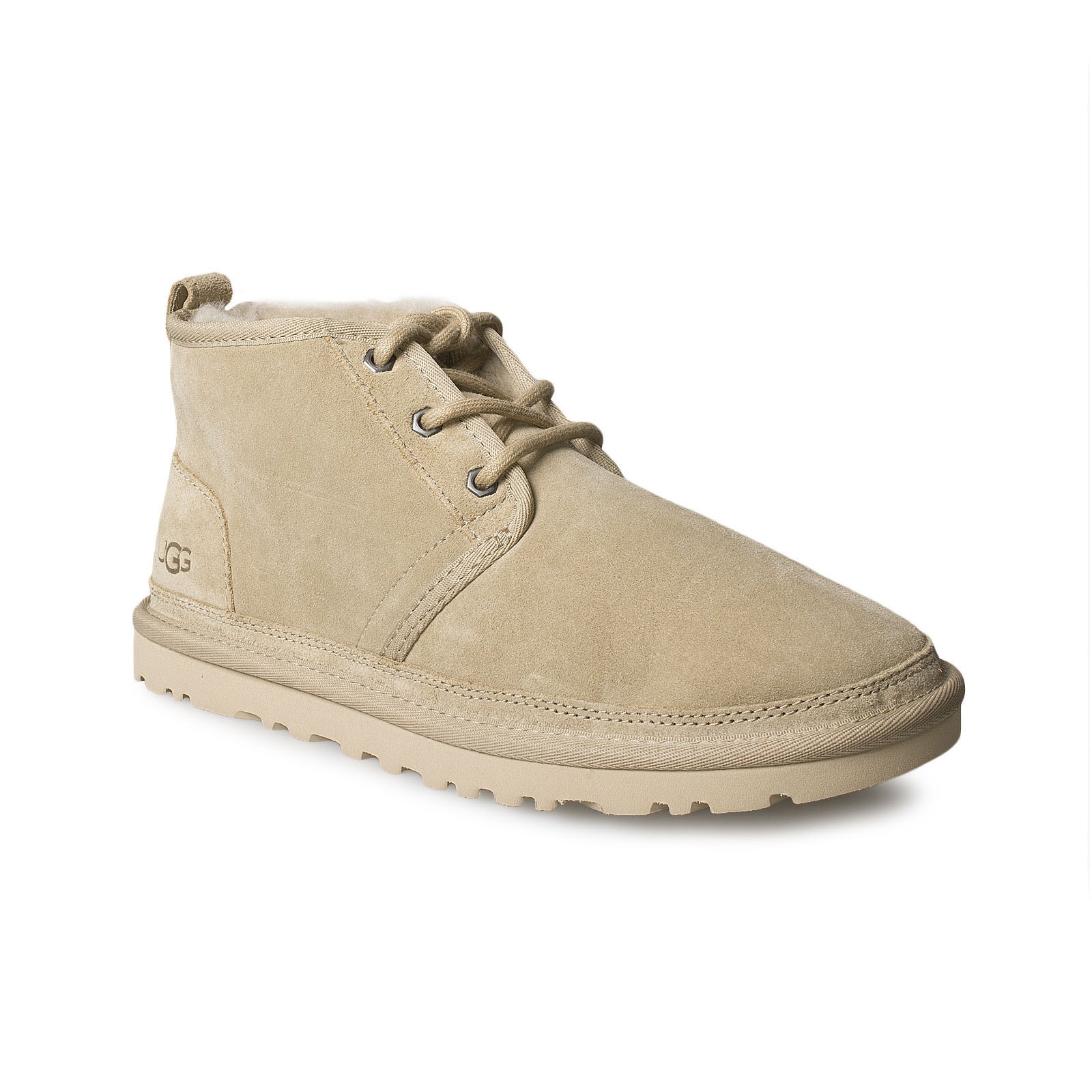 UGG NEUMEL MUSTARD SEED SUEDE SHEEPSKIN ANKLE WOMEN'S BOOTS SIZE US 10/UK 8 NEW image 2