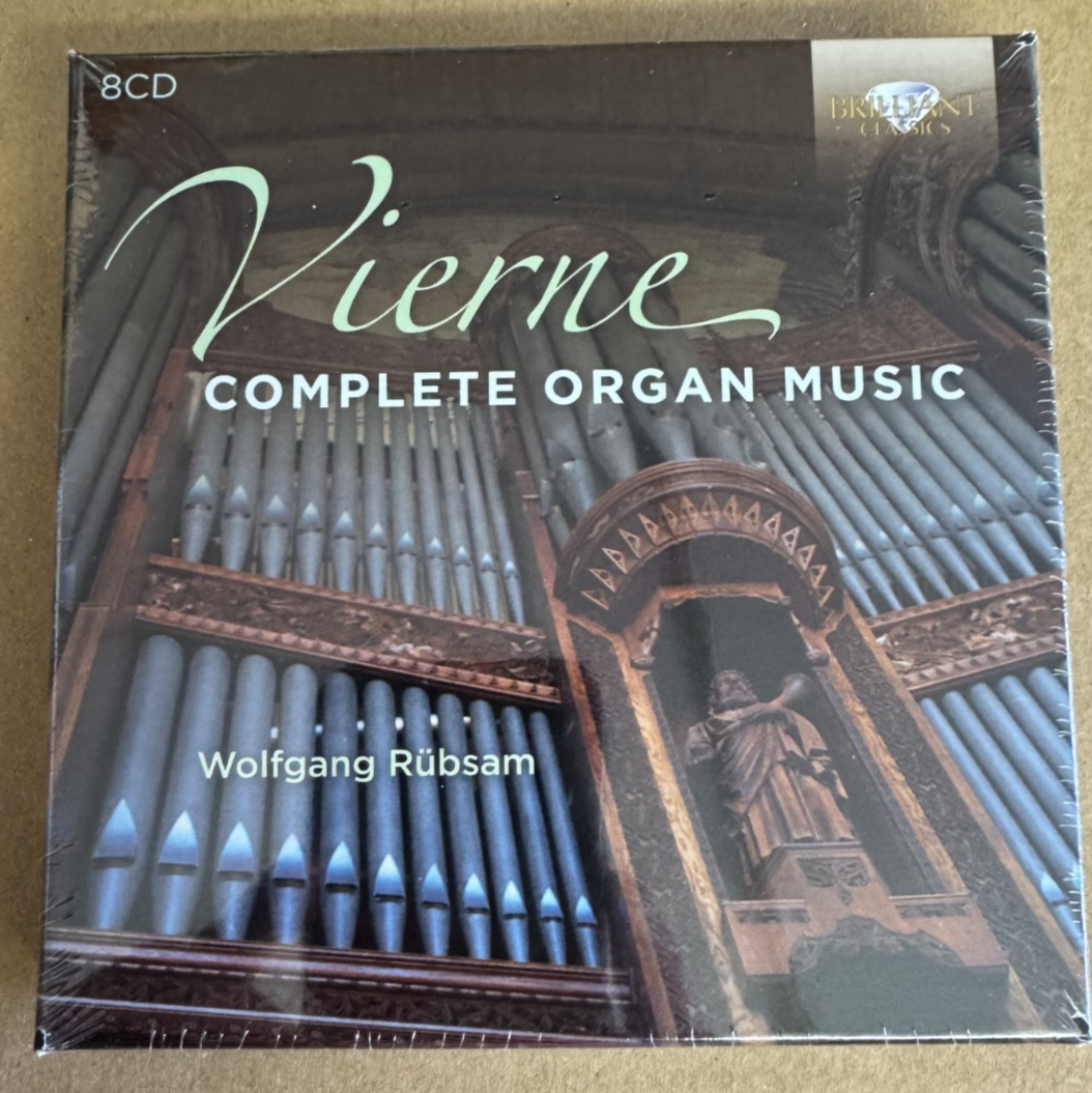 Vierne: Complete Organ Music Wolfgang Rubsam 8 CD box set NEW