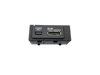 15 16 AUDI A3 CENTER CONSOLE MUSIC INTERFACE USB PORT BOX OEM B0.03