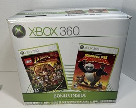 Xbox 360 CIB Special Edition Bundle MINT 2 OEM Controllers LEGO Indiana Jones 2