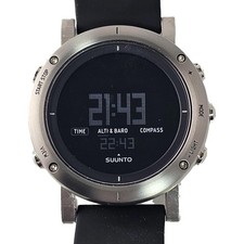 SUUNTO Watch Core Acciaio Spazzolato Altimetro Barometro SS020339000 dal Giappone Nuovo