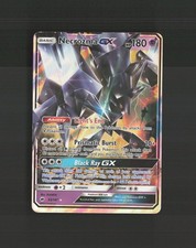 Carta Pokemon Necrozma GX 63/147 Ombre Brucianti Ultra Rara Holo OFFCENTER LP