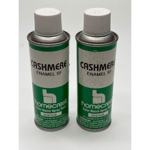Lot of 2 Homecrest Cashmere Enamel SF Color Match Spray Paint 002368 6oz Cans