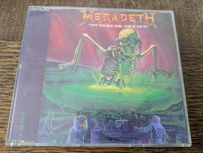 Maxi CD Megadeth   No More Mr. Nice Guy  Top Zustand