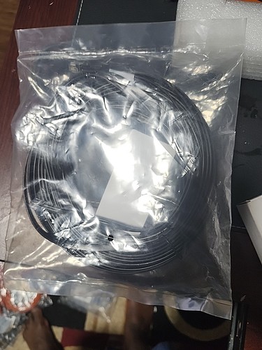 Czarny 50' ft Telefon Modułowa linia Przewód telefoniczny Przedłużacz Przedłużacz RJ11 - Zdjęcie 3 z 3