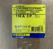 SQUARE-D Brand new original Circuit breaker  HJA36110  UPS or DHL fast delivery