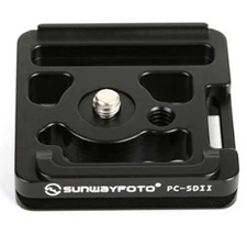 SunwayFoto PC-5DII Custom Quick-Release Plate for Canon 5D Mark II Camera