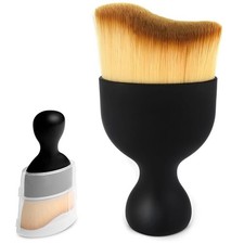 Car Interior Cleaning Brush with Cover - Thick Soft Fur Brush for Keyboard, Air