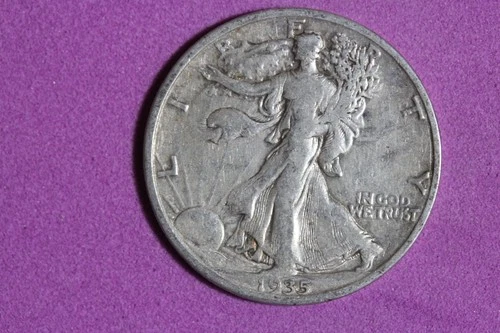 ESTATE FIND 1935 - Walking Liberty Half Dollar!!  #N08148