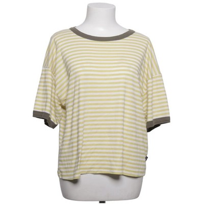 RVCA, T-shirt, Größe: M, Gelb/Weiß, Streifen, Damen #mbg