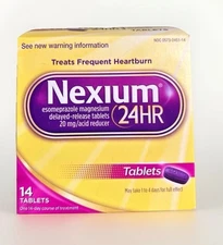 Nexium 24hr Delayed Release Heartburn Relief 20 mg TABLETS 14 count Discontinued