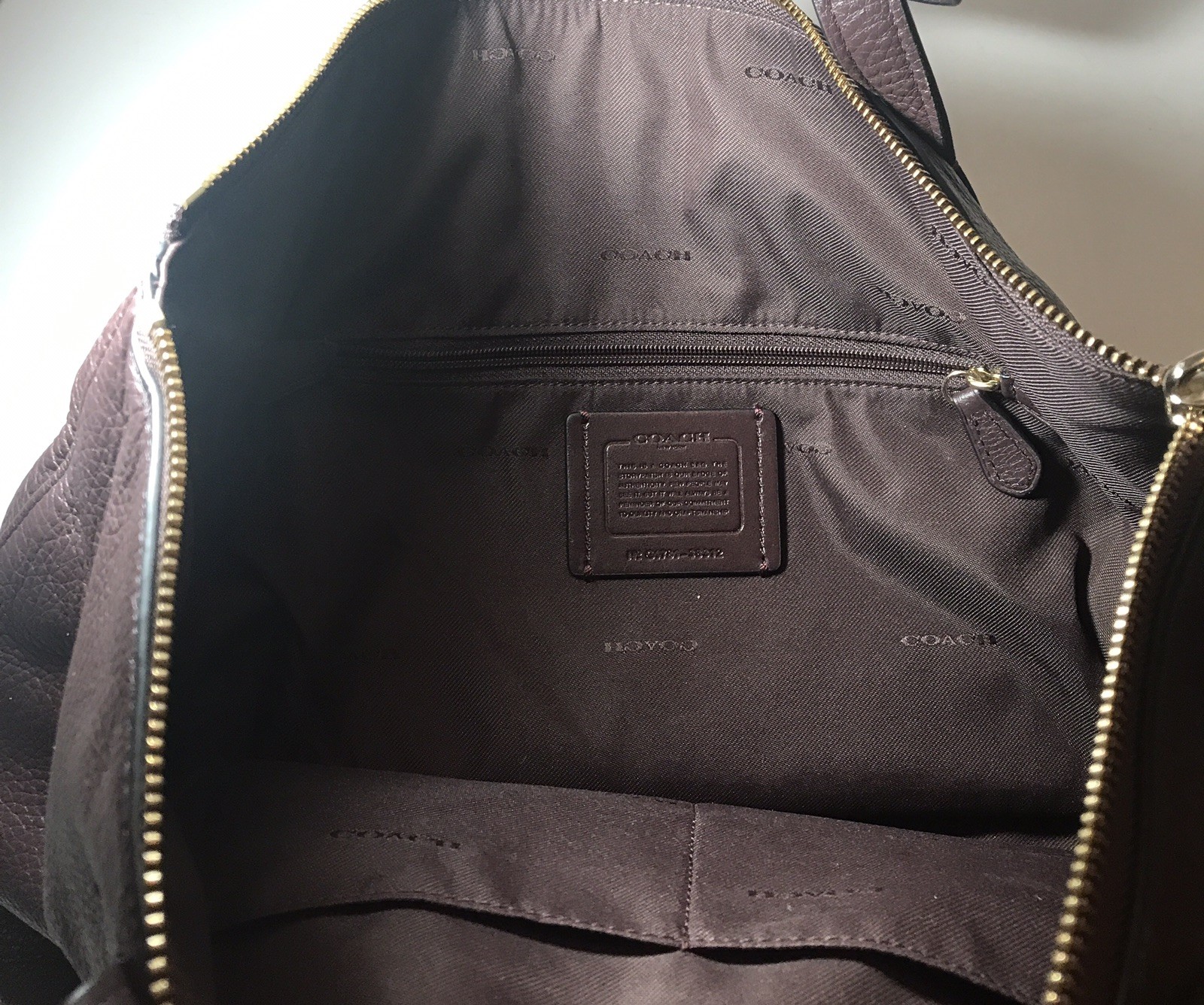 Lot Of 3 Name Brand Purses Handbags Coach Arcadia Coccinelle Varied Colors SEE thumbnail 15