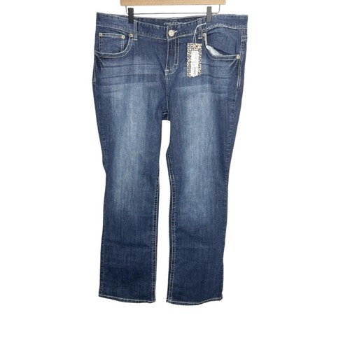 NWT Maurice’s jeans size 20 Long tall plus size NEW casual denim cotton blend