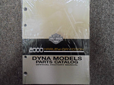 2000 Harley Davidson Dyna Models Parts Catalog Manual FACTORY OEM Book