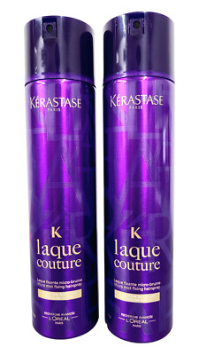 Kerastase Laque Couture Micro Mist Fixing Medium Hold Hairspray - 8.8oz PACK ...